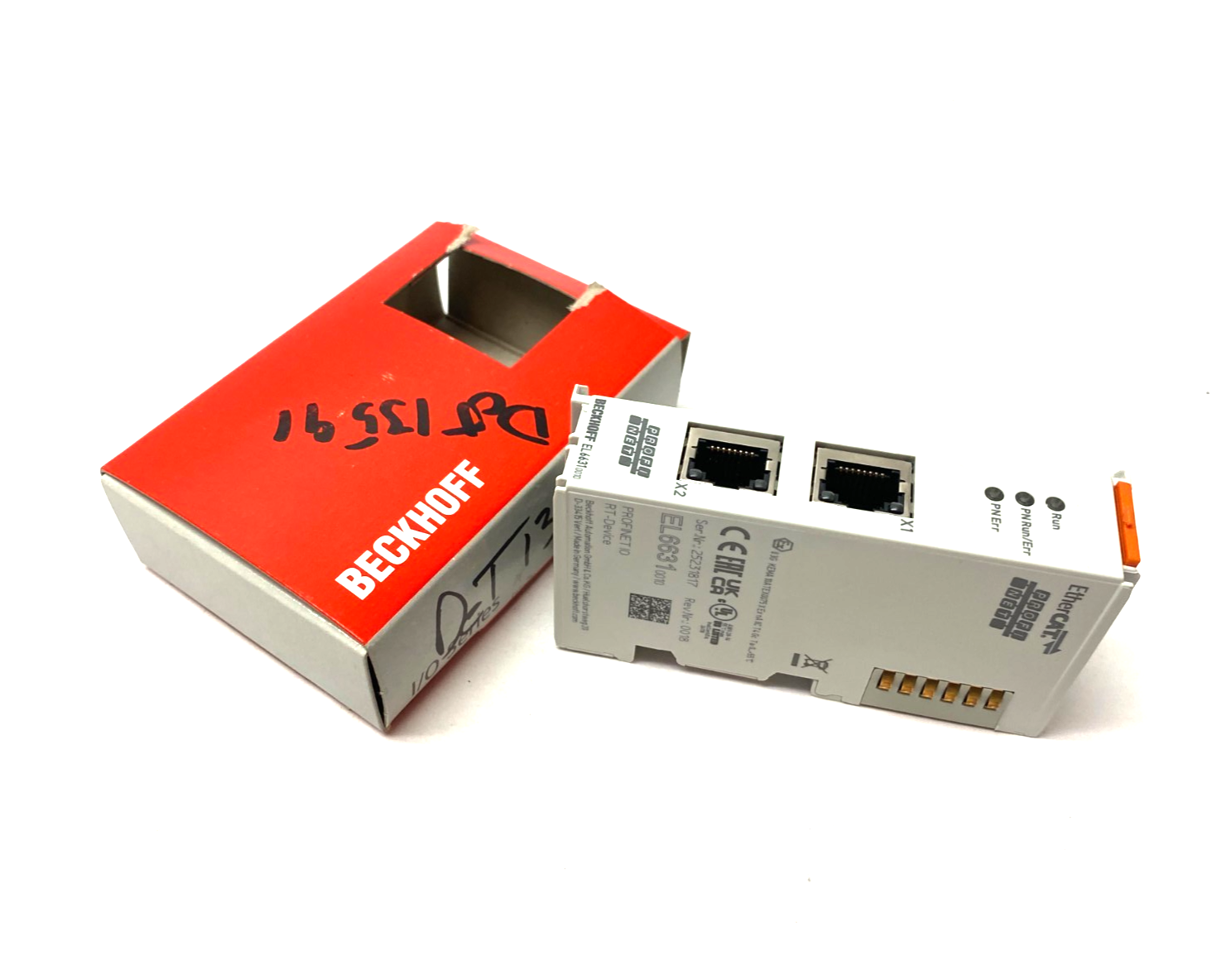 Beckhoff EL6631-0010 EtherCAT 2-Port Communication Interface PROFINET Controller - Maverick Industrial Sales