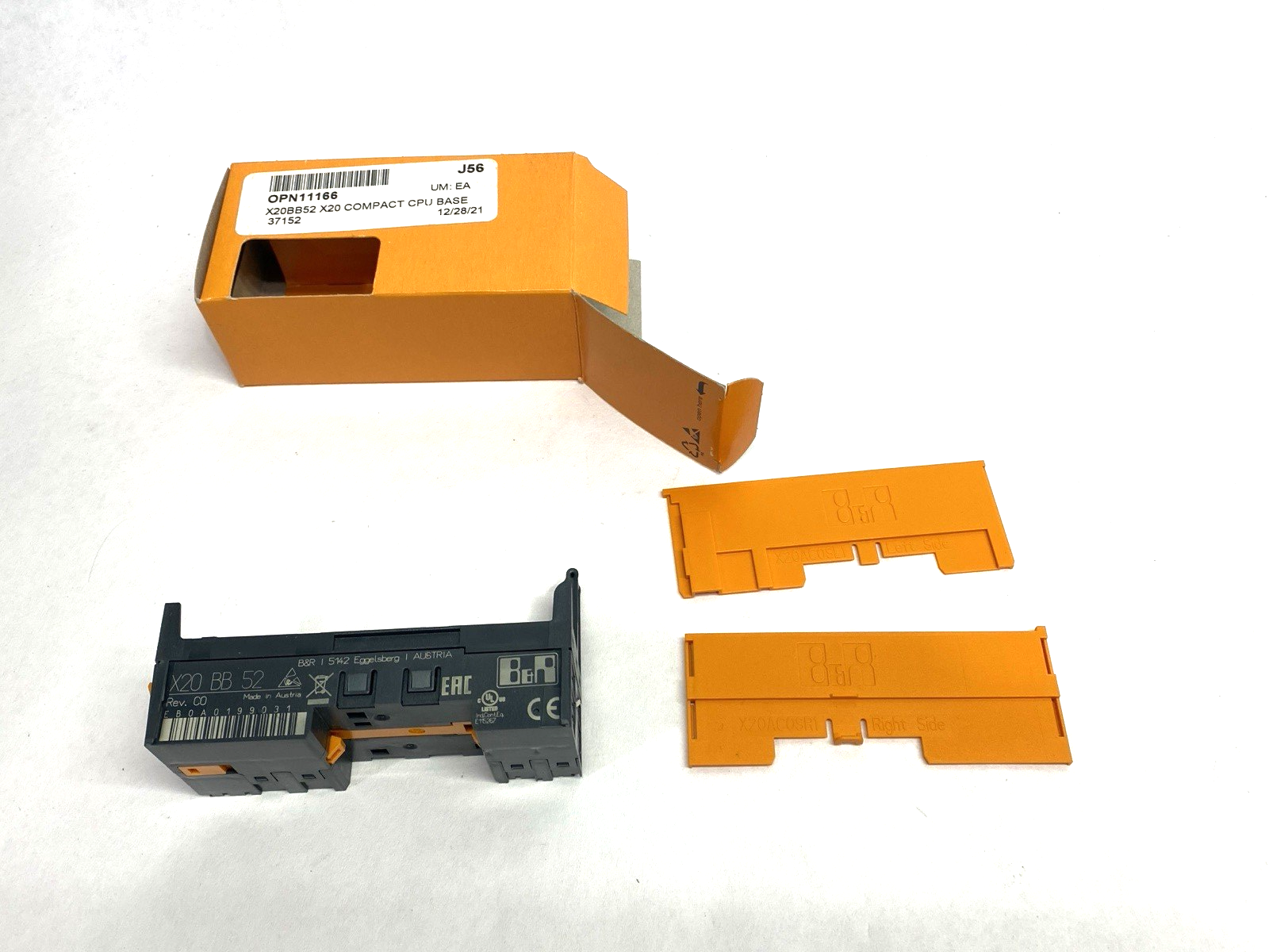 X20BB52 | B&R Rev. C0 Compact-S PLC Base RS232 Connection - New – Open box - Maverick Industrial Sales