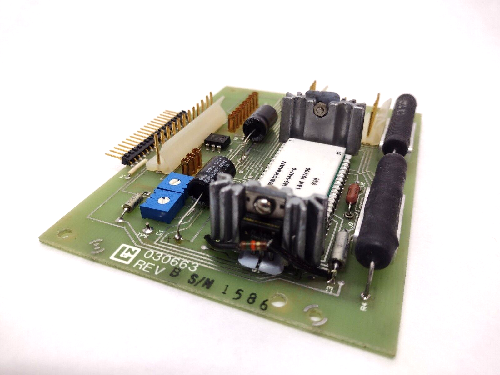 Leeds & Northrup 030663 Rev B Control Circuit Board - Used - Maverick Industrial Sales