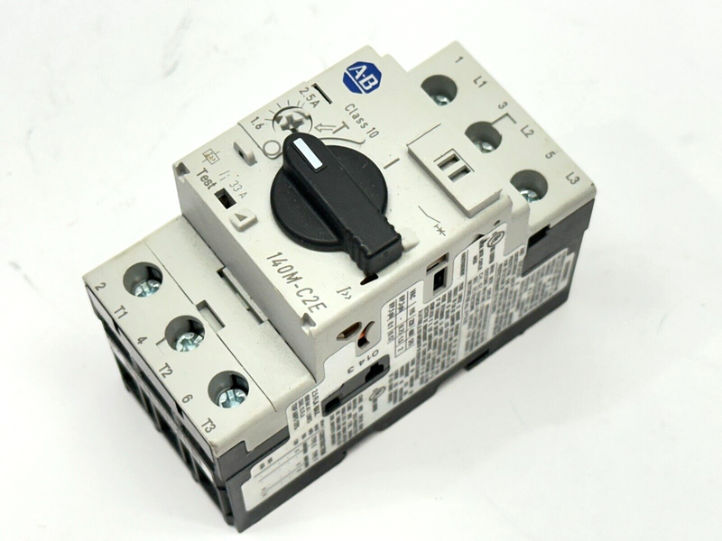 Allen Bradley 140M-C2E-B25 Ser D Motor Protector Circuit Breaker 1.6-2.5A 690V - Maverick Industrial Sales