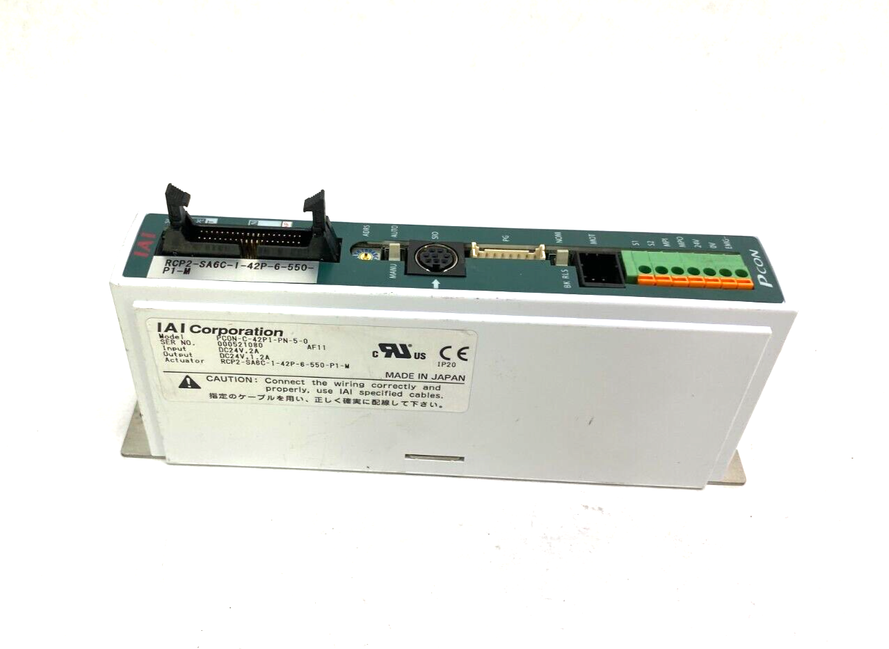 IAI PCON-C-42PI-PN-5-0 Intelligent Actuator Controller 24VDC - Maverick Industrial Sales