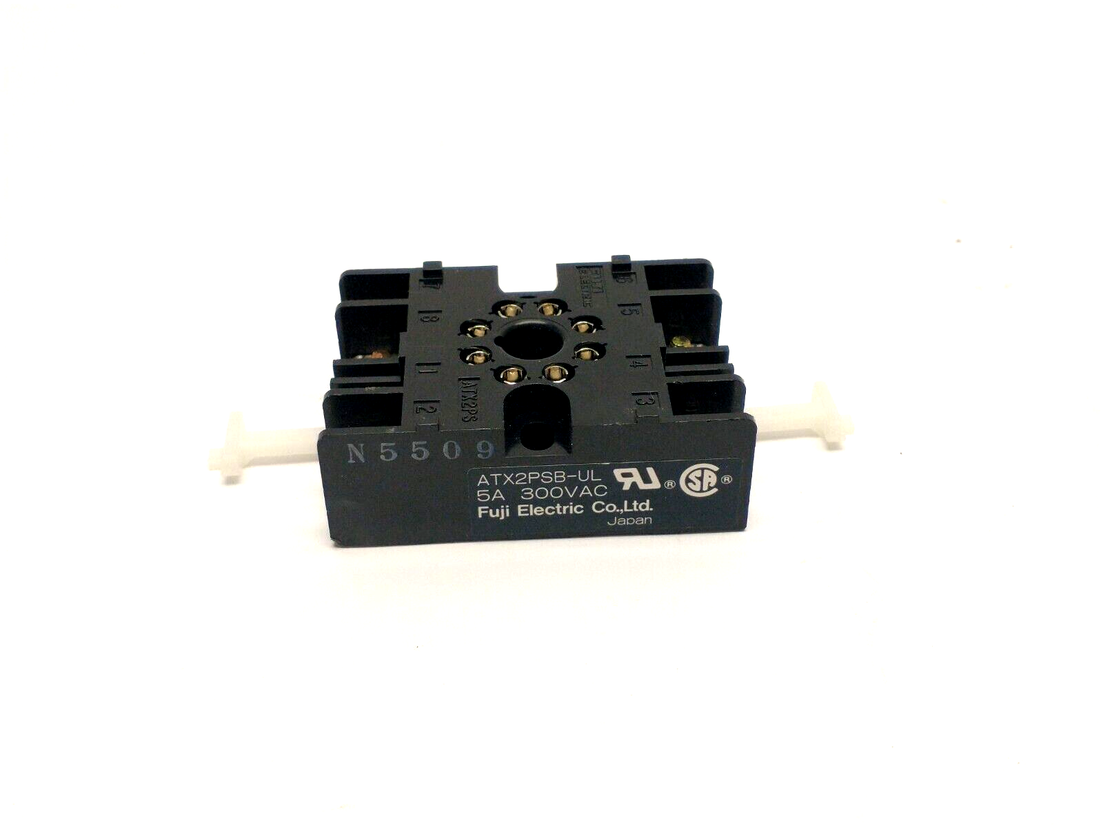 Fuji Electric ATX2PSB-UL 8-Pin Controller Socket 5A 300VAC - Maverick Industrial Sales