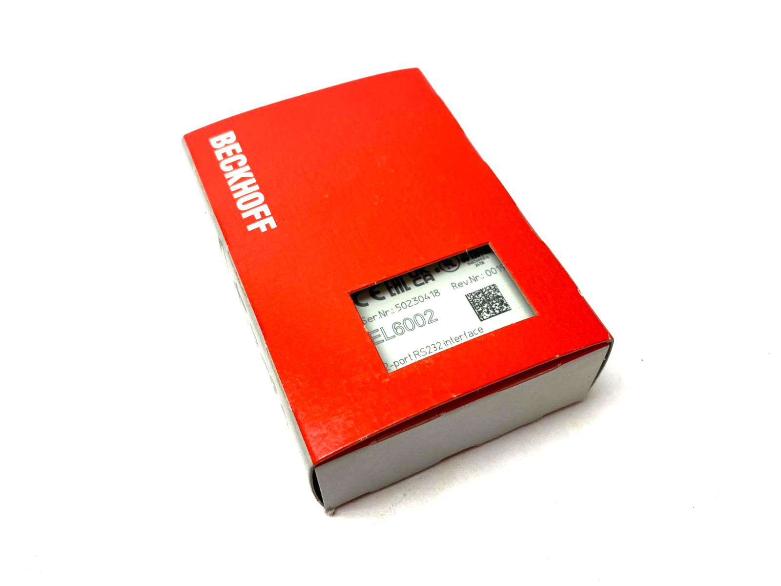 Beckhoff EL6002 EtherCAT RS232 Interface Module 2-Port - Maverick Industrial Sales