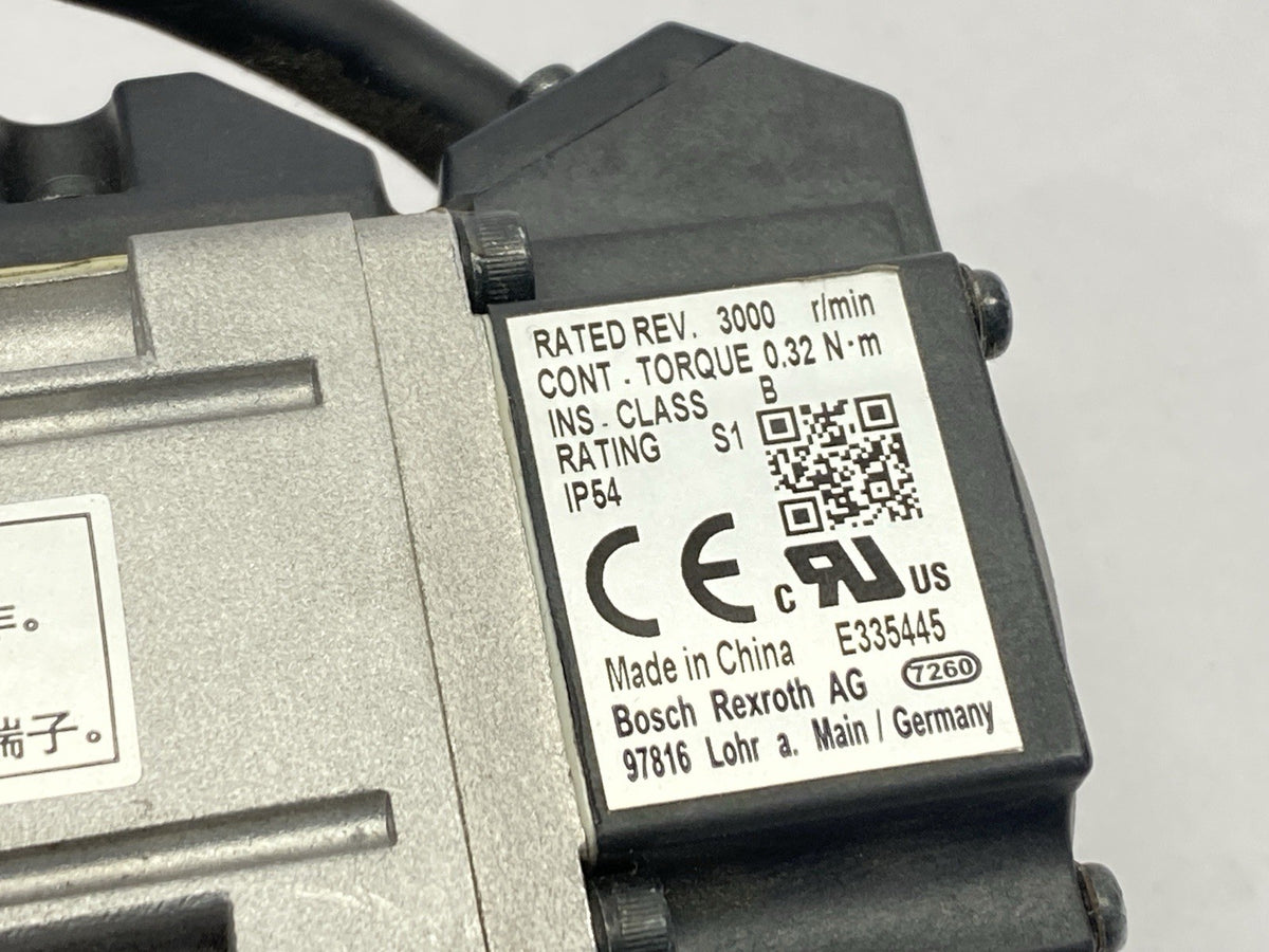 Rexroth MSM019B-0300-NN-M5-MH0 Servo Motor 3000RPM R911344211 - Maverick Industrial Sales