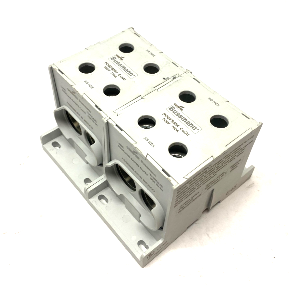 Cooper Bussmann PDBFS504 Power Distribution Block LOT OF 2 - Maverick Industrial Sales