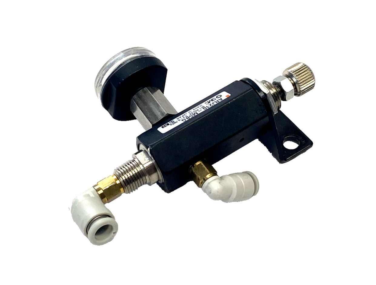 SMC ARJ210-M5BG Miniature Pneumatic Regulator 0.2 - 0.7 Mpa - Maverick Industrial Sales