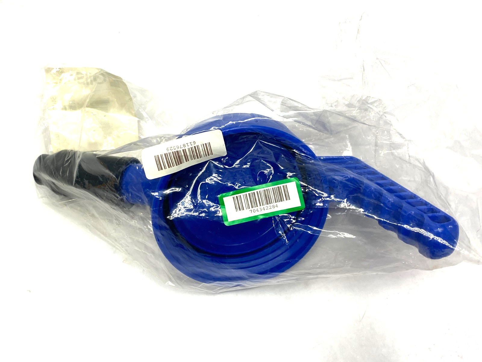 100502 | Oilsafe Wide Stumpy Spout Lid, Blue - New - Maverick Industrial Sales