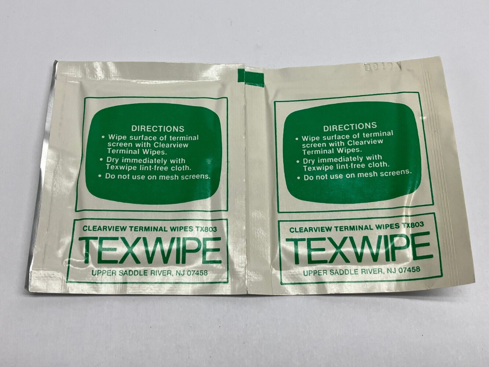 Texwipe TX803 clearview Terminal Wipes w/ Antistatic Agent Added - Maverick Industrial Sales