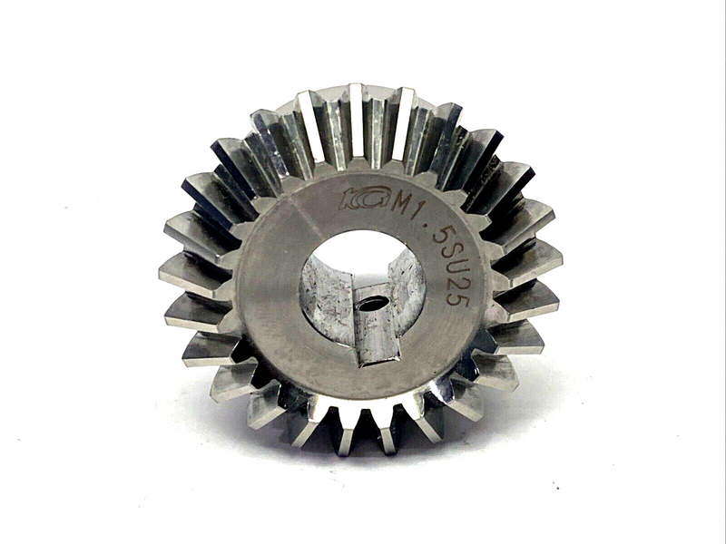 Kyouiku Gear M1.5SU25-3410 SUS Miter Gear, 25 Teeth - Maverick Industrial Sales