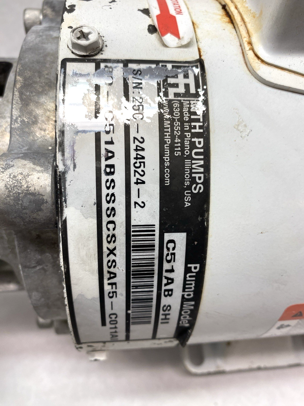 MTH Pumps 80-C51ABSSSCSXSAF5-C011AI Close Coupled Centrifugal Pump C51AB SHI - Maverick Industrial Sales