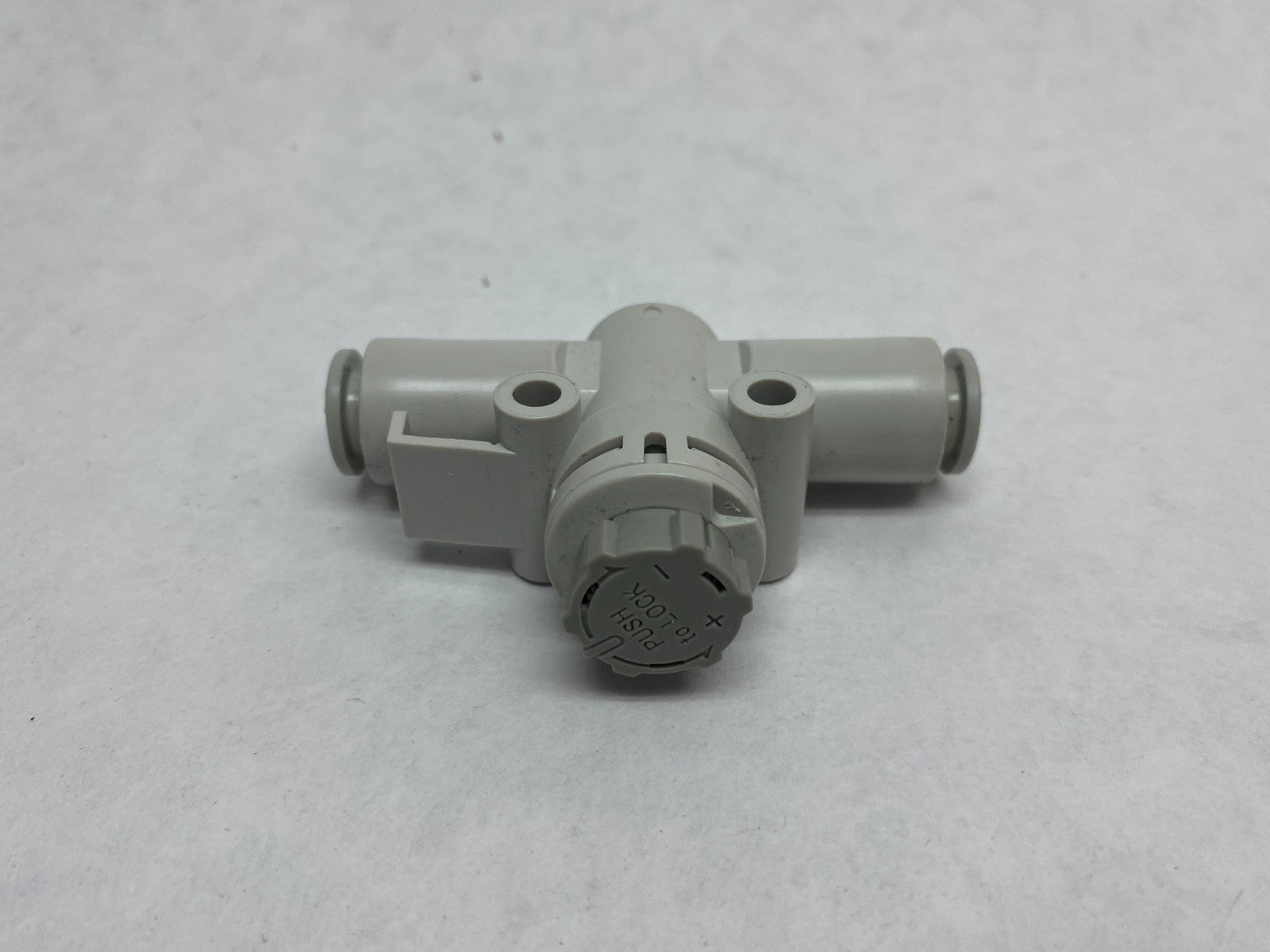 AS3002F-08A | SMC Inline Flow Control Fitting 6mm Tube - New – Open box - Maverick Industrial Sales