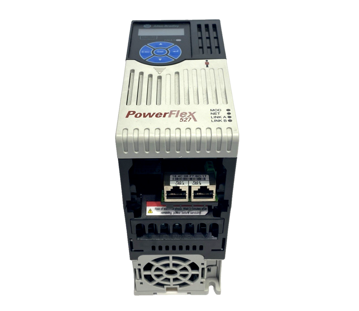 25C-D2P3N104 | Allen Bradley Ser. B PowerFlex 527 AC Drive 0.75kW/1HP 3PH 2.3A - New – Open box - Maverick Industrial Sales