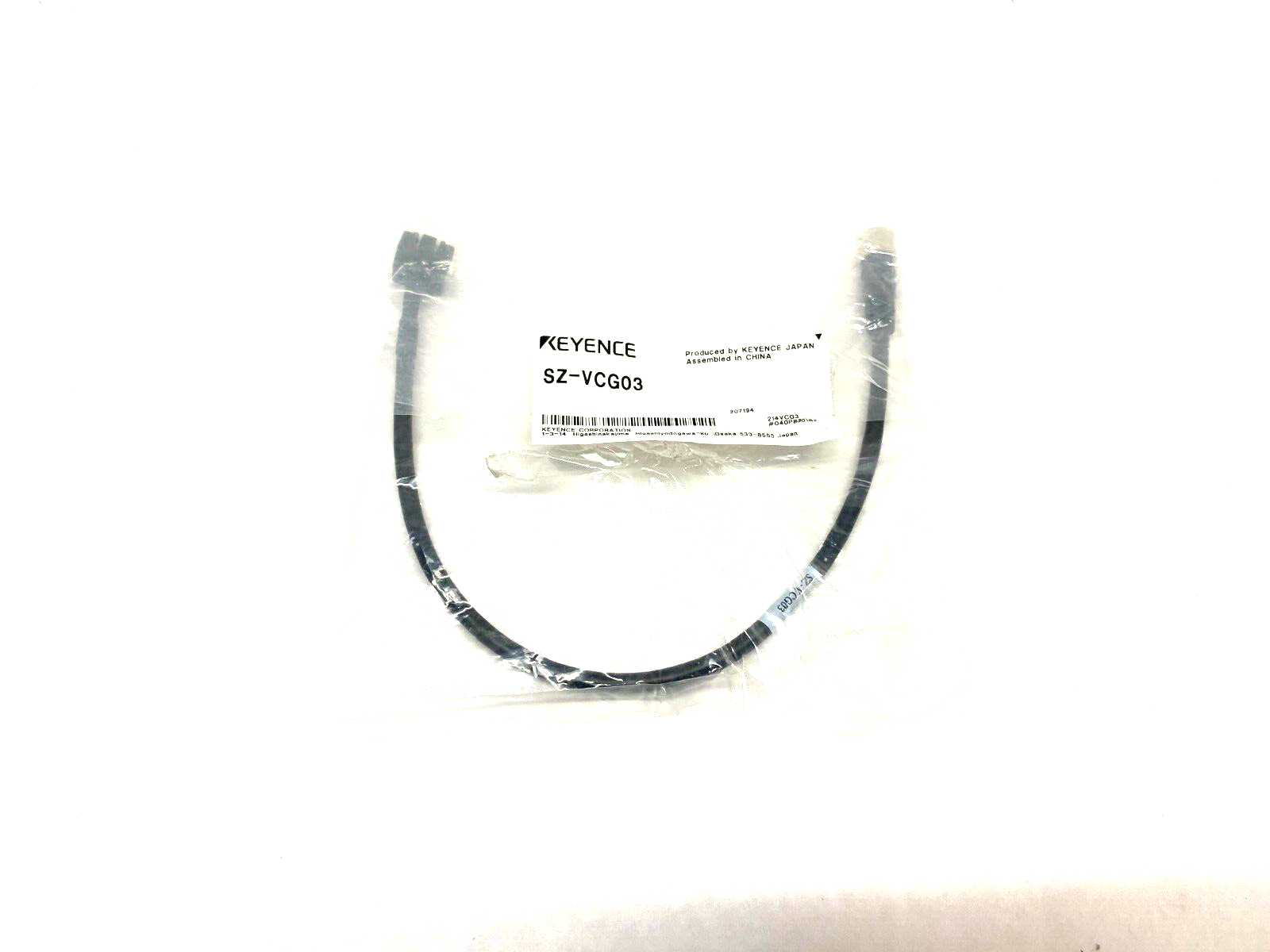 Keyence SZ-VCG03 Main Controller Connection Cable 0.3m Length - Maverick Industrial Sales