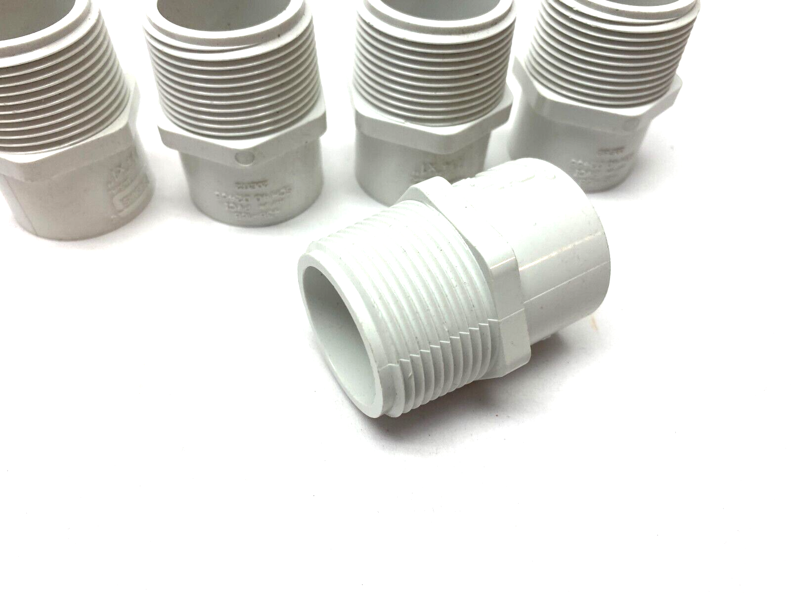 Spears 436-168 Reducer Adapter PCV SCH40 1-1/4" x 1" White LOT OF 5 - Maverick Industrial Sales