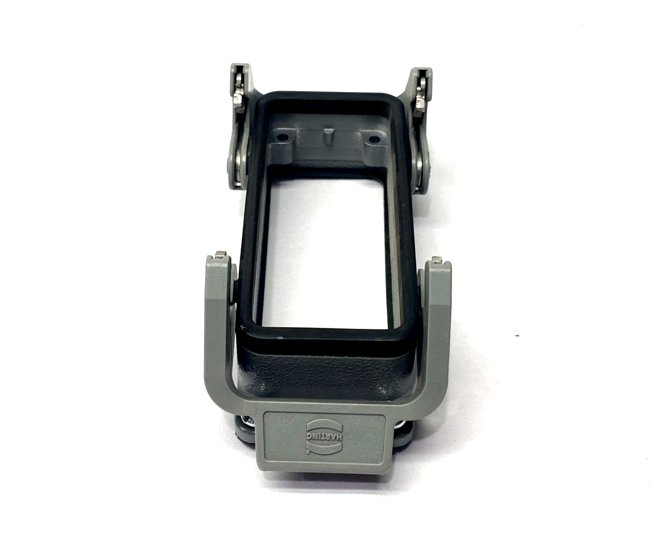 Harting Han EMC/B 16 Base Panel, Bulkhead Mounted Housing, Latching 09628160301 - Maverick Industrial Sales