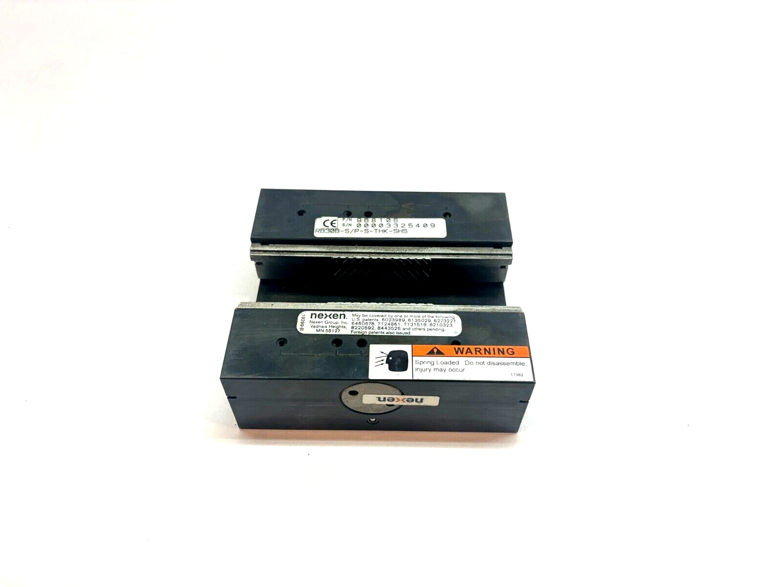 Nexen 968106, RB30B-S/P-S-THK-SHS Spring Engaged Profile Rail Brake - Maverick Industrial Sales