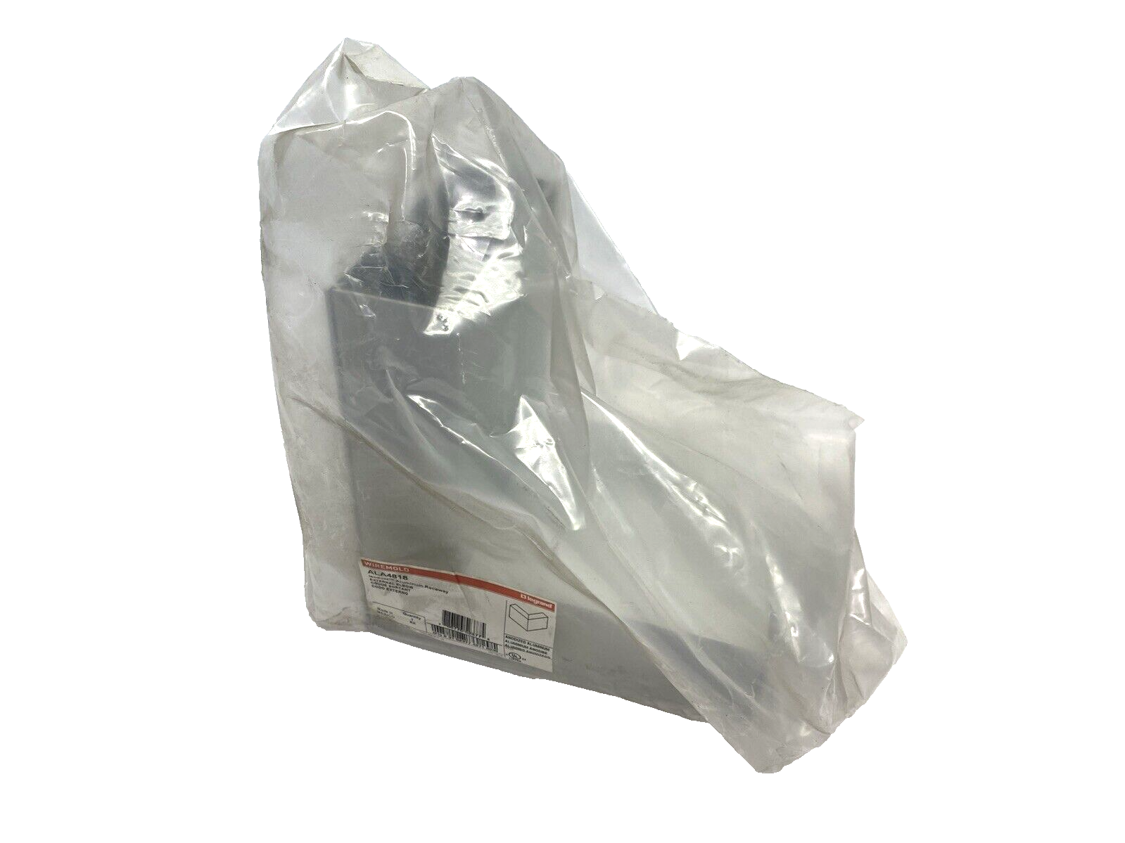 Legrand ALA4818 Wiremold Aluminum Raceway External 90 Degree Elbow Fitting - New - Maverick Industrial Sales