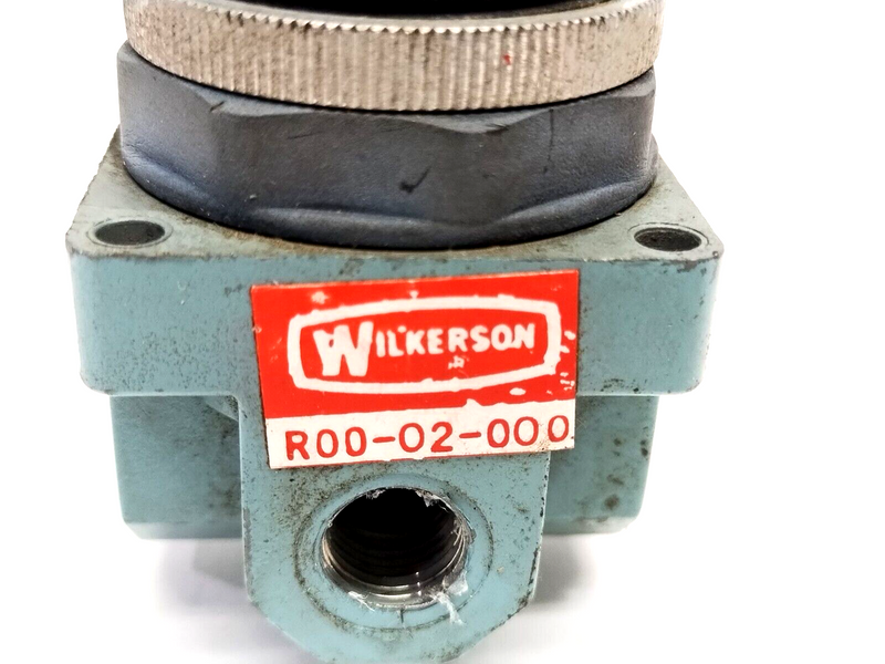 Wilkerson R00-02-000 Miniature Pneumatic Pressure Regulator 1/4" NPT - Maverick Industrial Sales