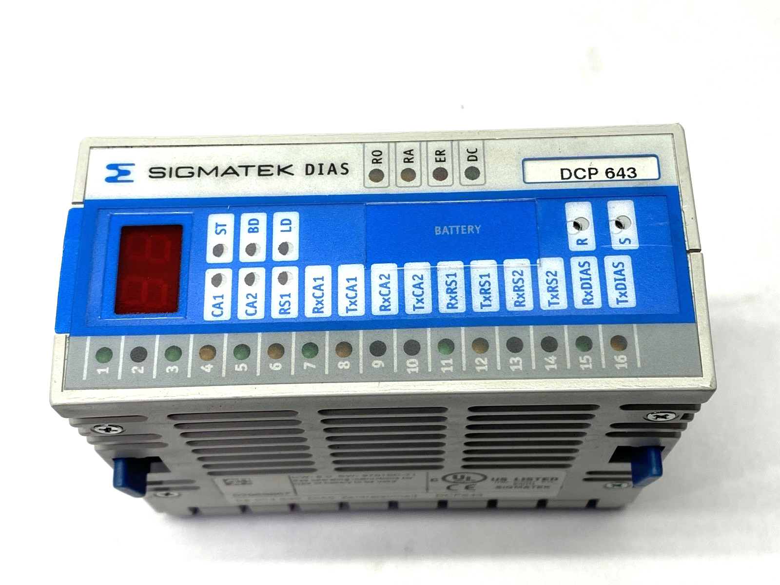 05-004-643 | Sigmatek DIAS CPU Processor Module DCP 643 - Used - Maverick Industrial Sales