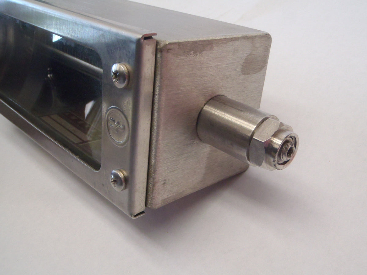 C013794 | Schutte & Koertin Flowmeter Rotameter Size 9 2" 0-84 GPM Flow Indicator - Used - Maverick Industrial Sales