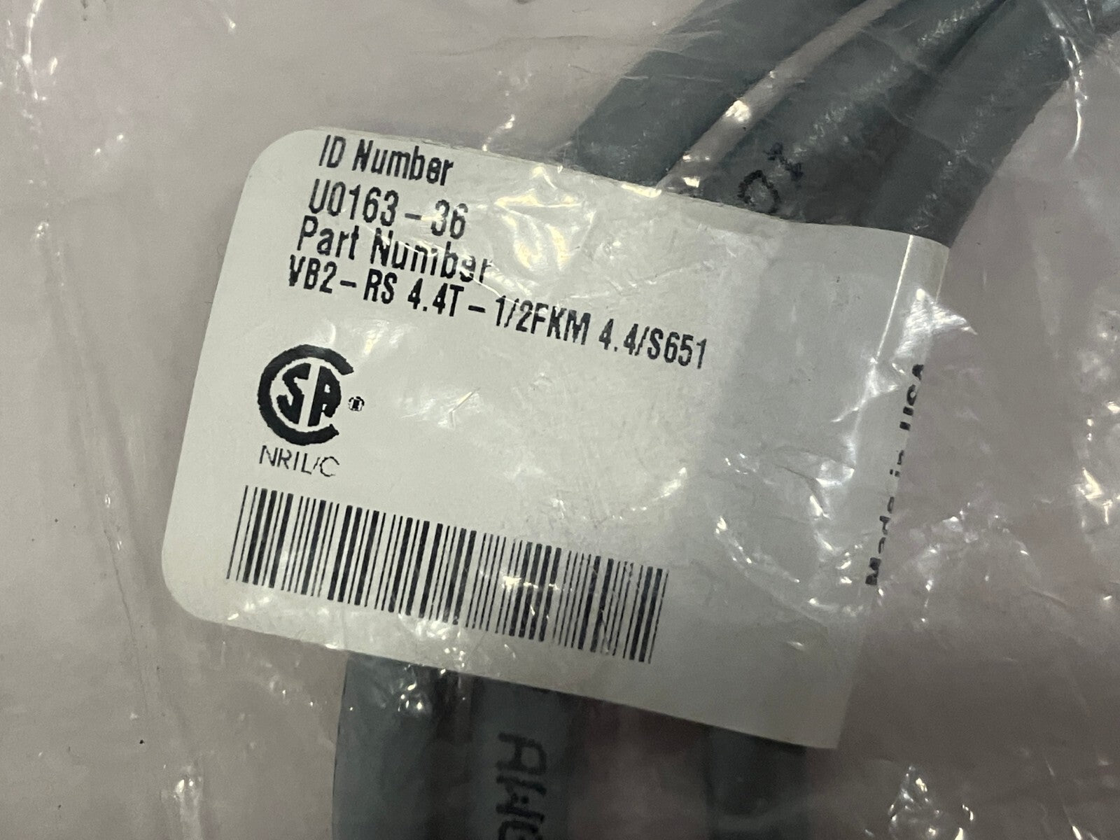 Turck VB2-RS 4.4T-1/2FKM 4.4/S651 Splitter Cable 4-Pin M12 U0163-36 - Maverick Industrial Sales
