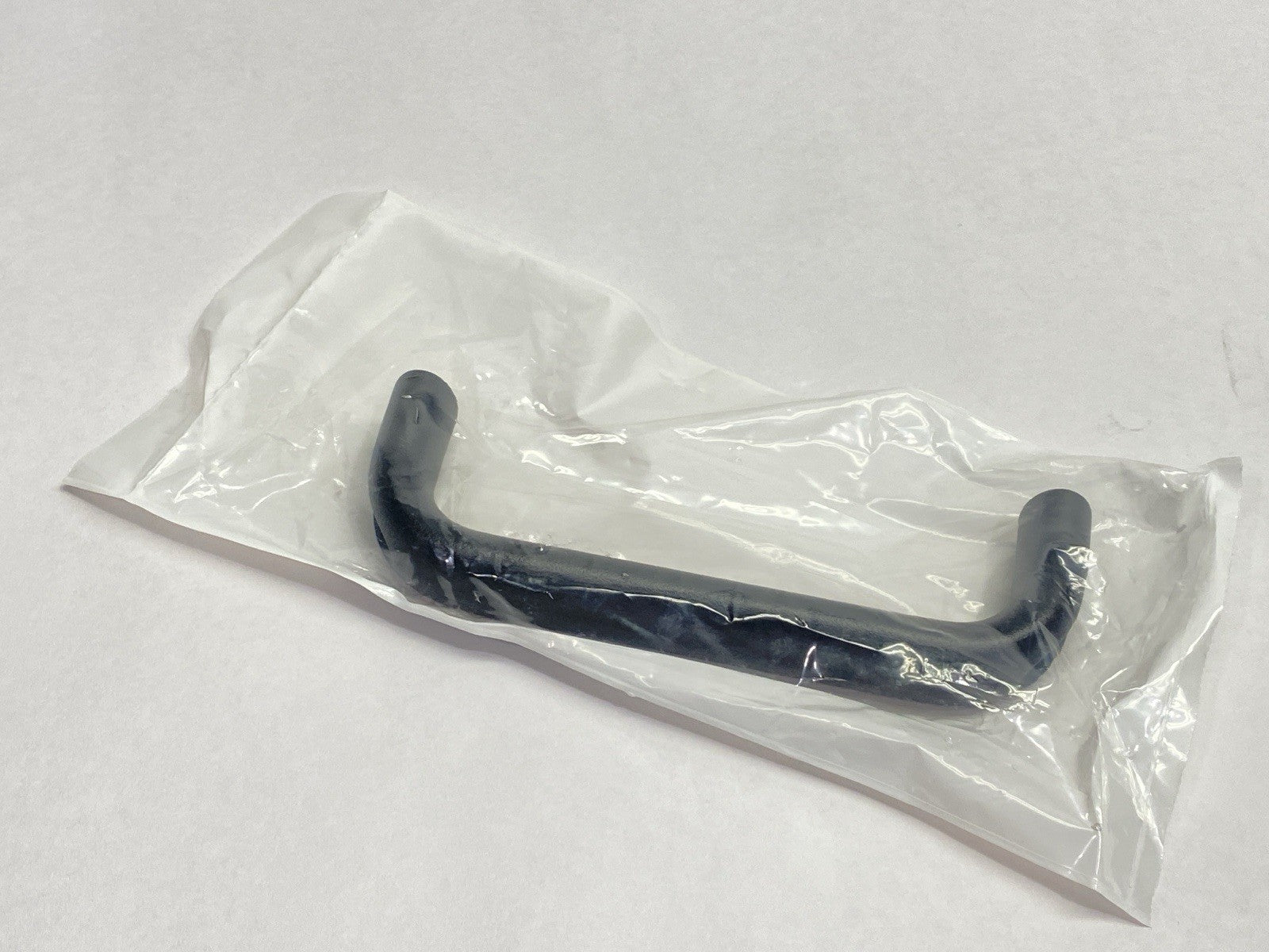 5190A23 Oval Pull Handle Unthreaded Hole Black Aluminum 6-7/16" Center To Center - Maverick Industrial Sales