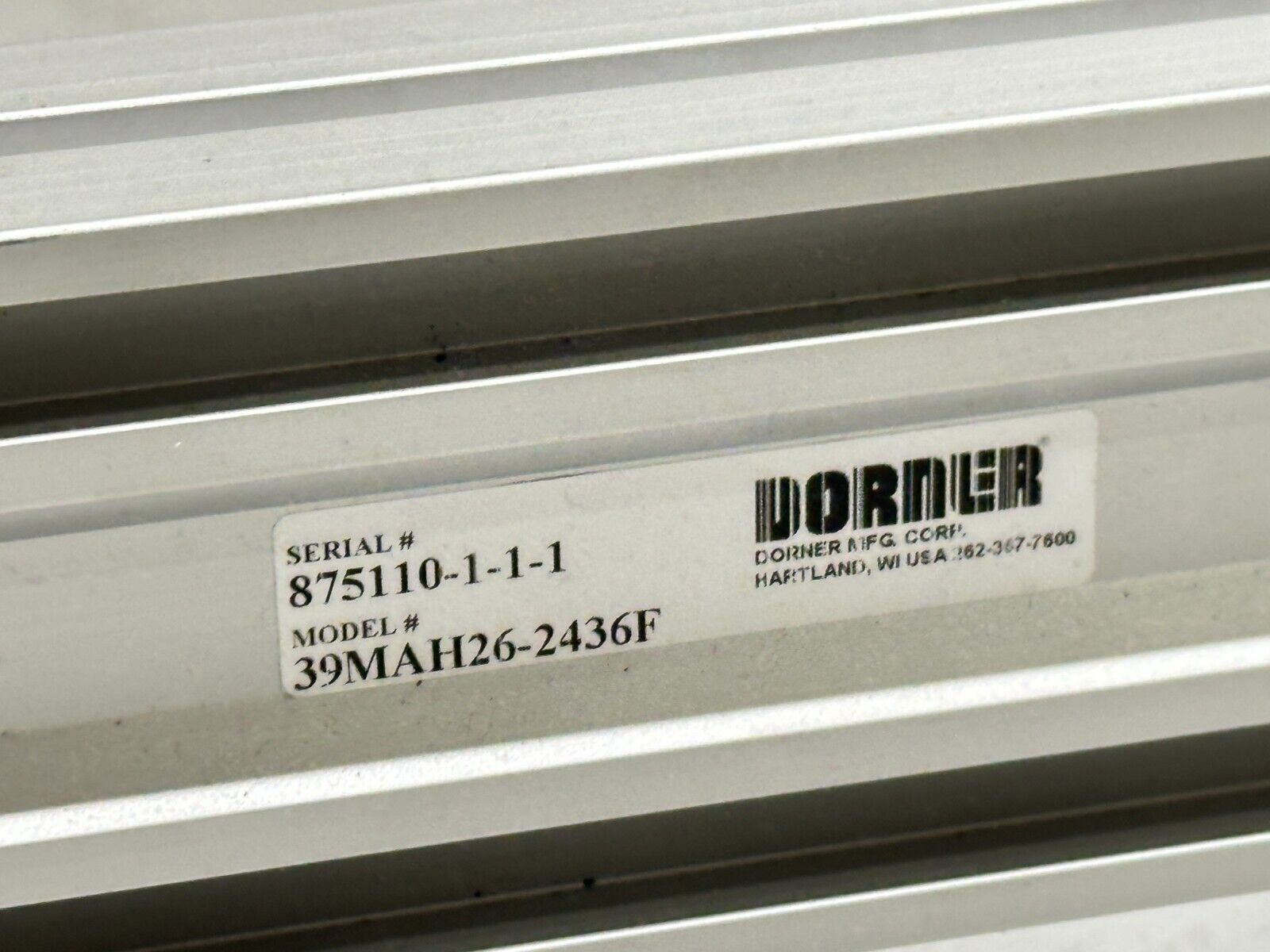 Dorner 39MAH26-2436F Adjustable Height Stand - Maverick Industrial Sales