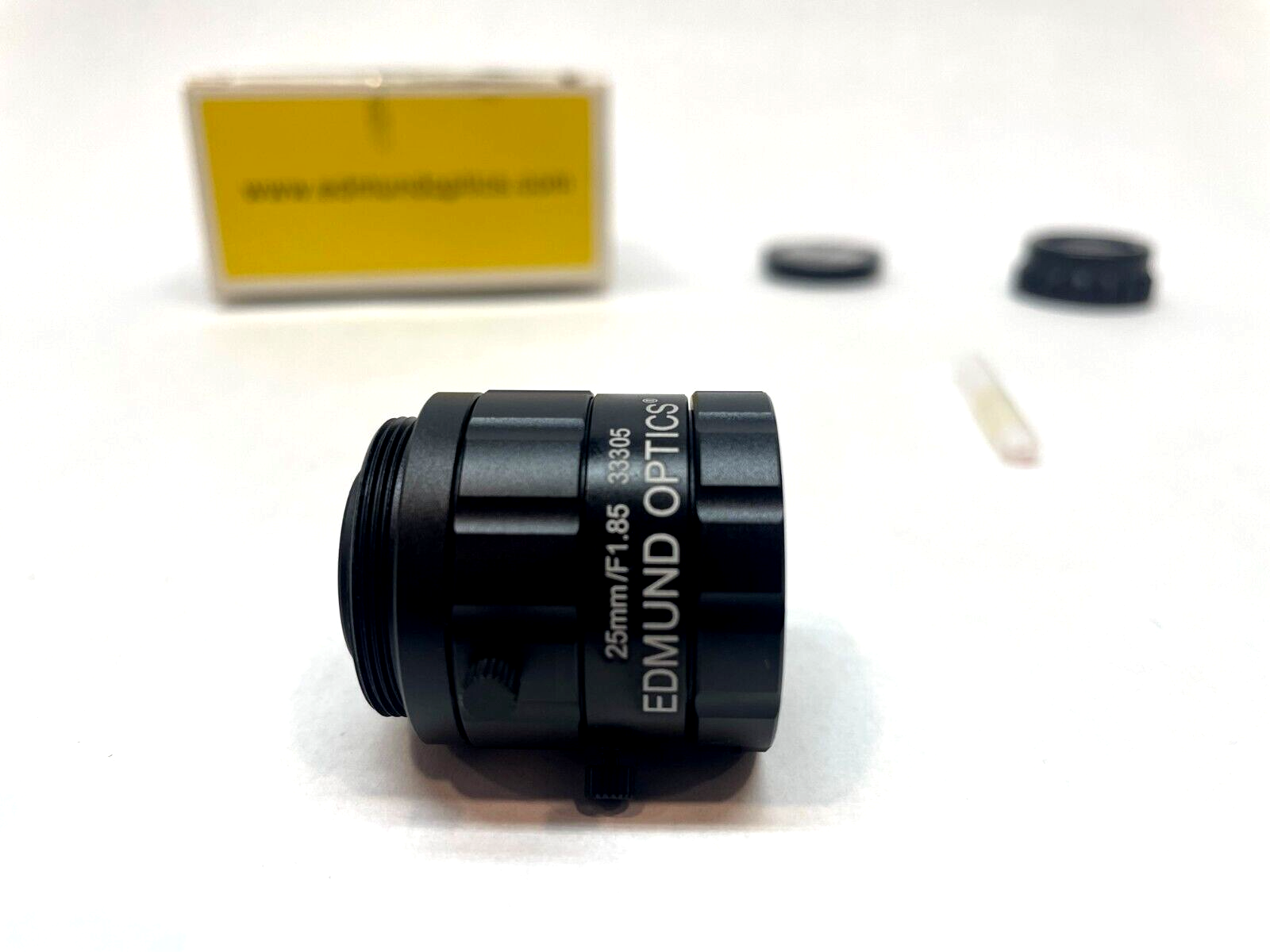Edmund Optics 33305 Camera Lens, Techspec UC Series, 25mm/F1.85 - New - Maverick Industrial Sales
