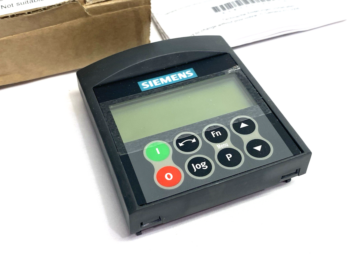 6SE6400-0AP00-0AA1 | Siemens MICROMASTER 4 Advanced Operator Panel (AOP) - New – Open box - Maverick Industrial Sales
