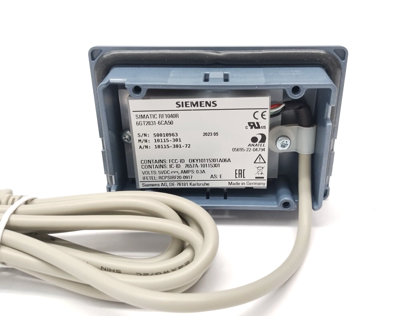 6GT2831-6CA50 | Siemens SIMATIC RF1040R Access Control Reader RS232 USB 2.0 - New – Open box - Maverick Industrial Sales