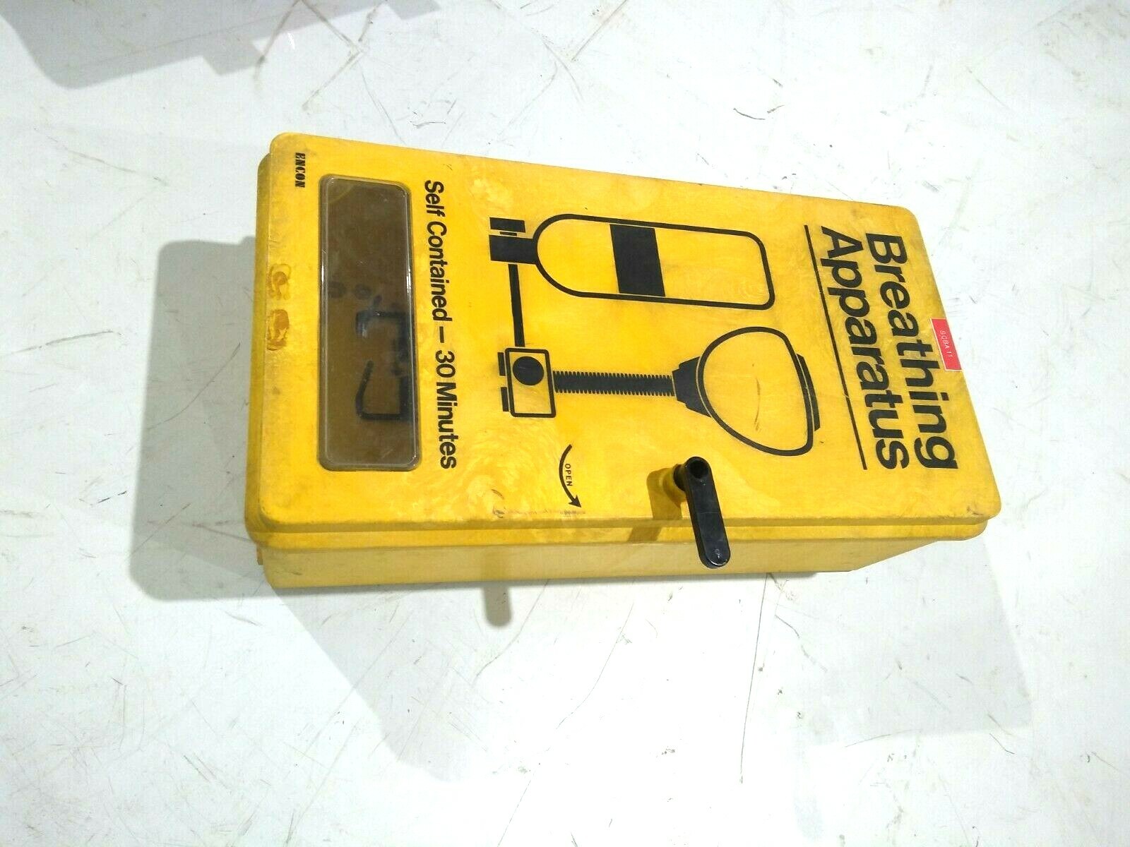 ENCON WC22Y10B SCBA Respirator Wall Case 37-3/4"H x 22"W x 13-3/4" D - Maverick Industrial Sales