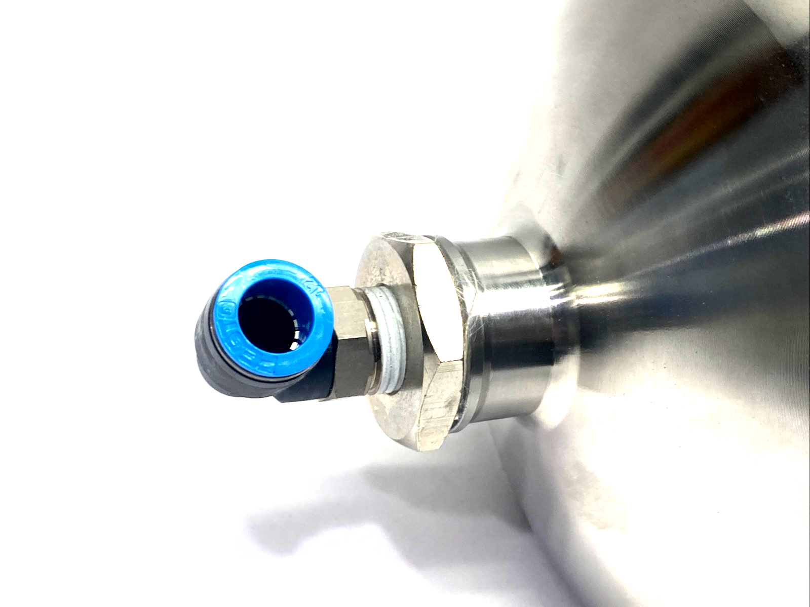 Festo CRVZS-10 Stainless Steel Air Reservoir 10L Volume Capacity - Used - Maverick Industrial Sales