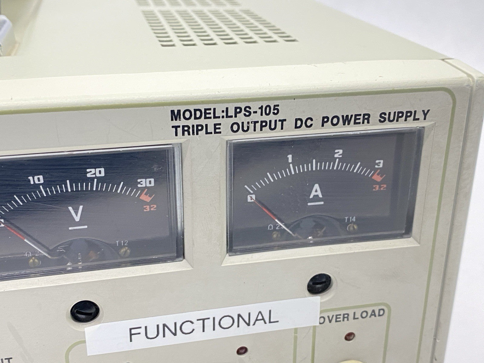 LPS-105 | American Reliance Triple Output DC Power Supply - For parts or not working - Maverick Industrial Sales