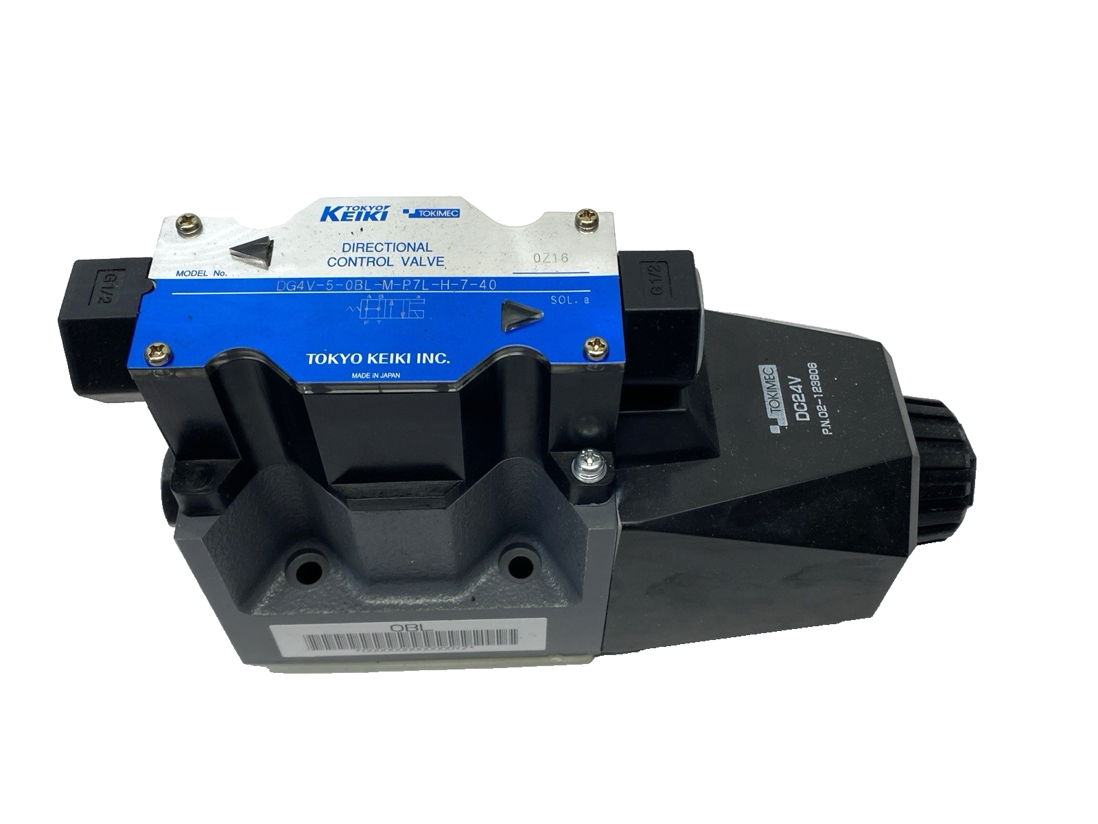 Tokyo Keikei DG4V-5-0BL-M-P7L-H-7-40 Tokimec Directional Control Valve - Maverick Industrial Sales