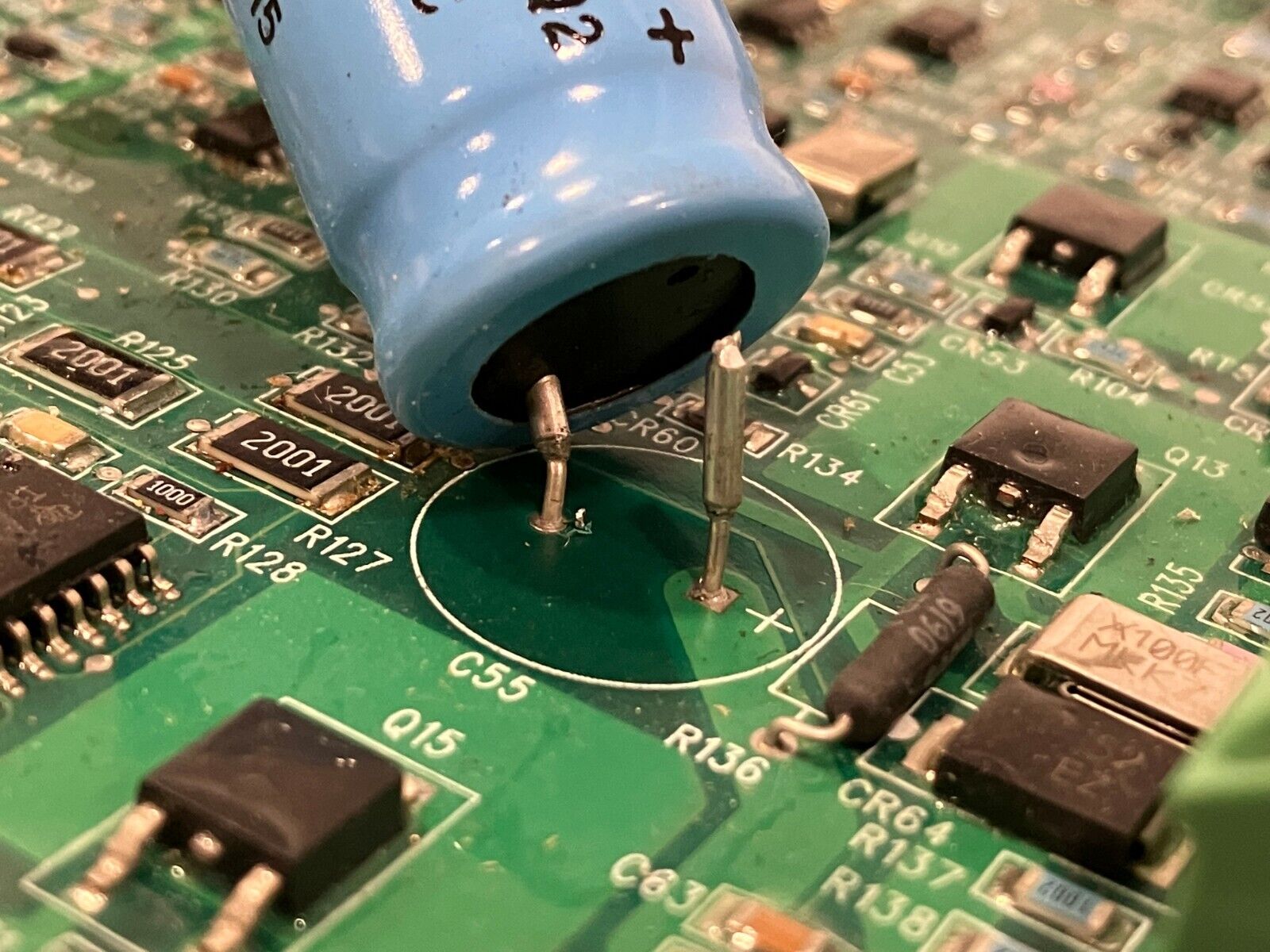 Fenwal 06-129378-002 EX-200 Control Panel Circuit Board DETACHED CAPACITOR - Maverick Industrial Sales