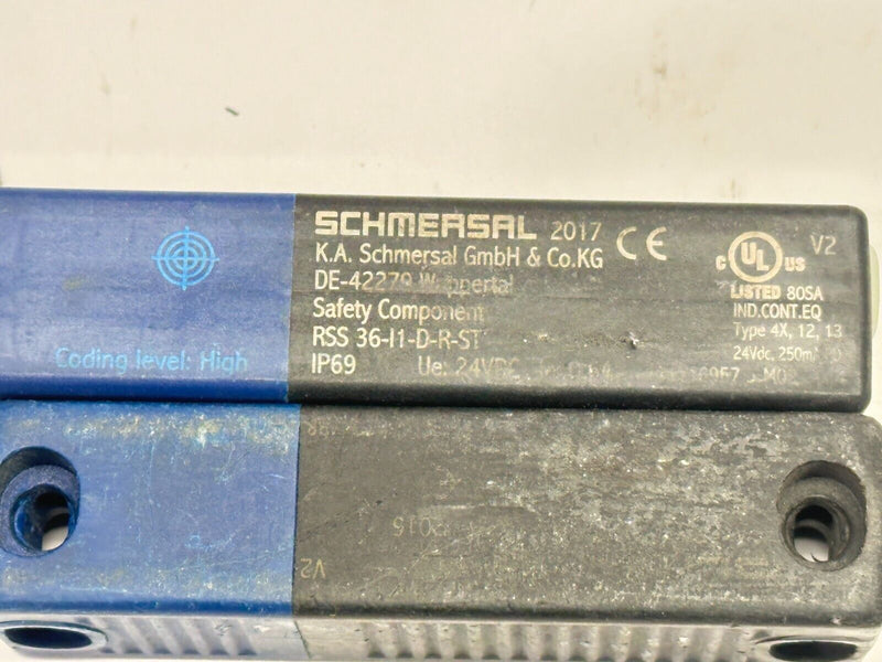 Schmersal RSS36-I1-D-R-ST RFID Safety Sensor RSS36 101213954 - Maverick Industrial Sales