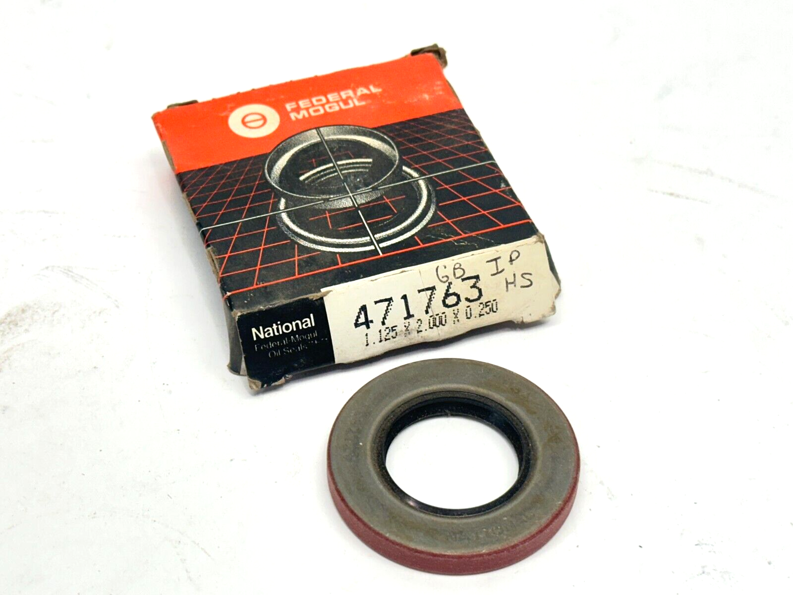 National Federal Mogul 471763 Oil Seal 1.125 x 2.000 x 0.250" - Maverick Industrial Sales