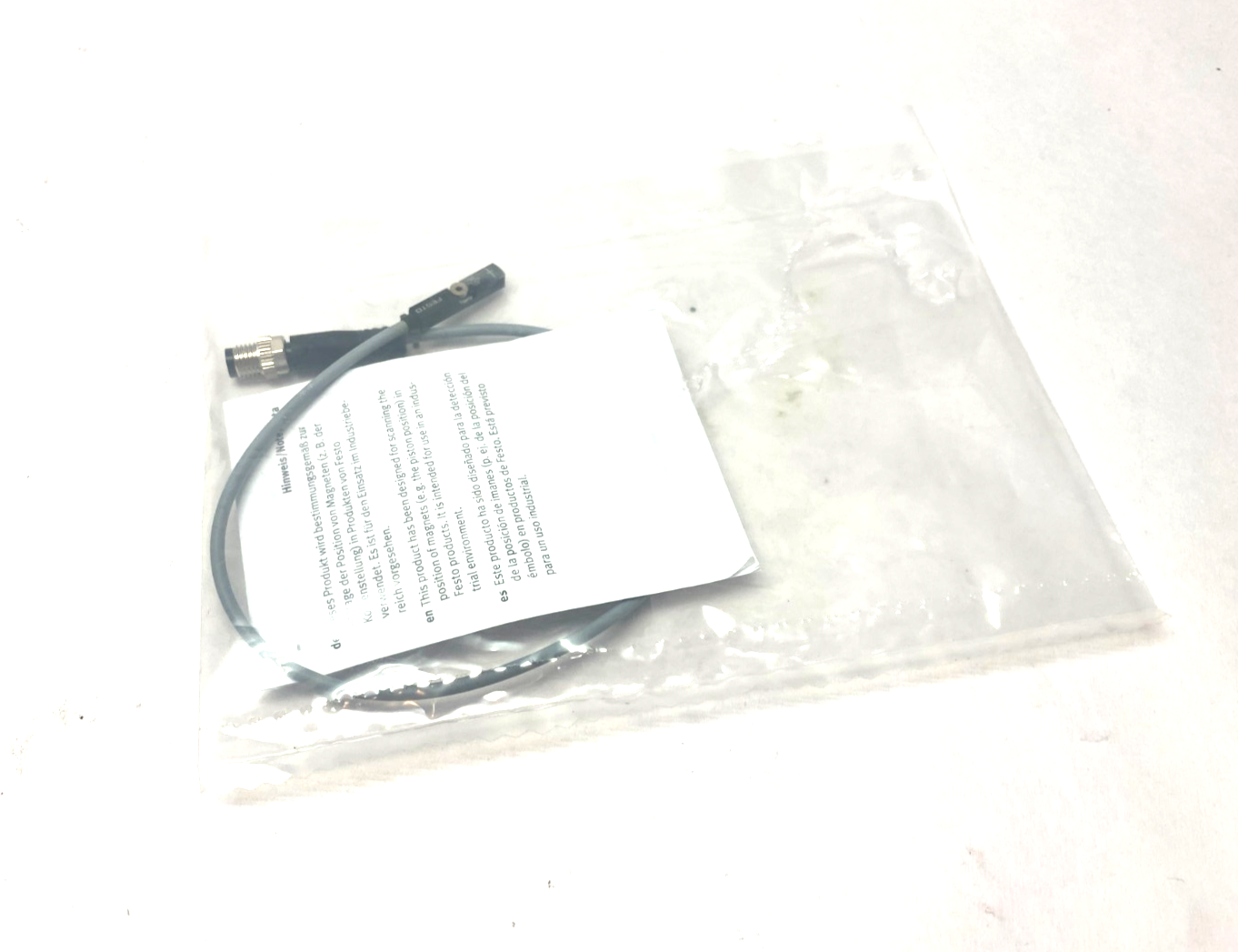 Festo SMT-8M-A-PS-24V-E-0,3-M8D Proximity Sensor M8 3-Pin PNP 574334 - Maverick Industrial Sales