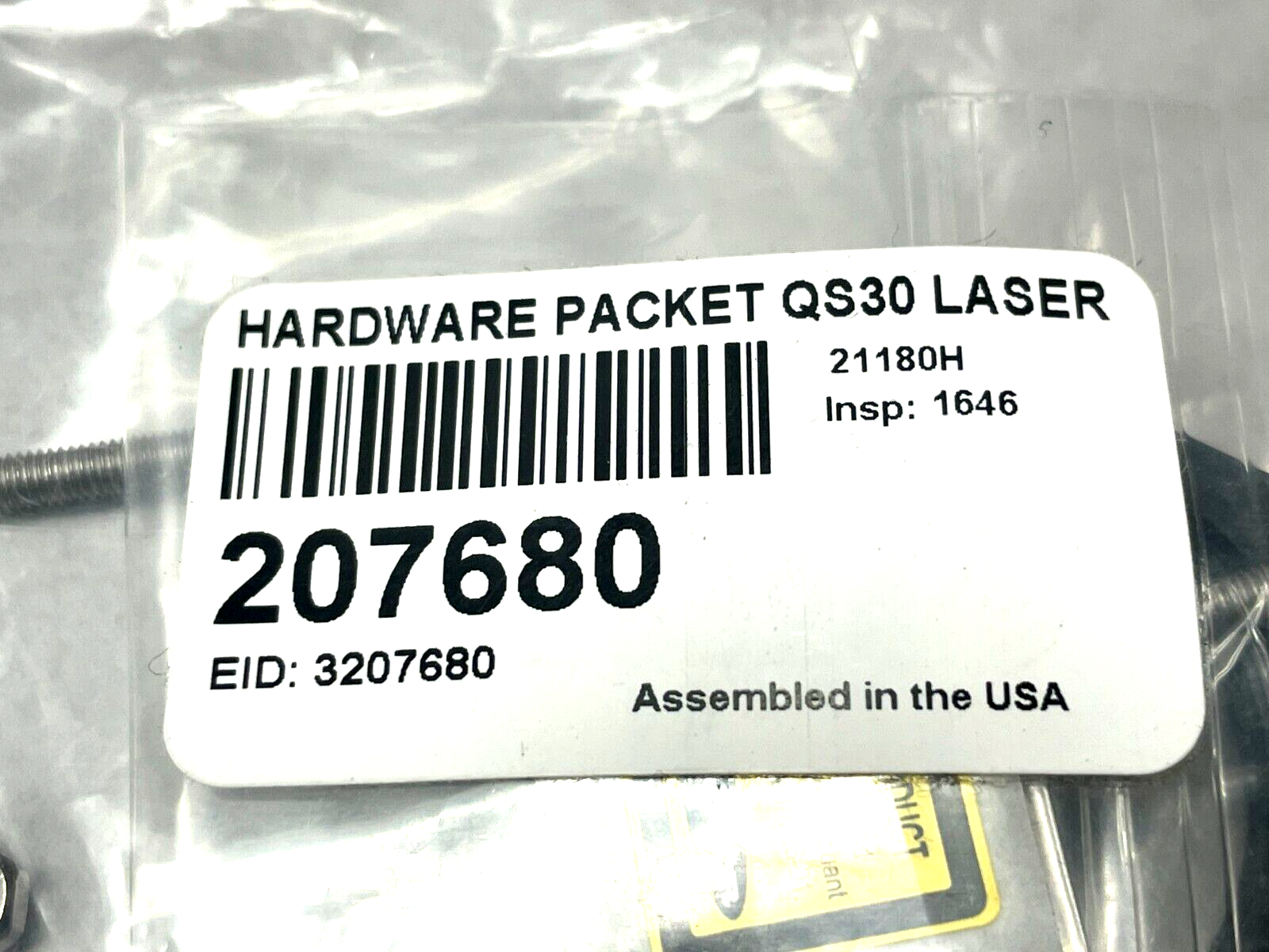 Banner 207680 Hardware Packet for QS30 Laser LOT OF 2 - Maverick Industrial Sales