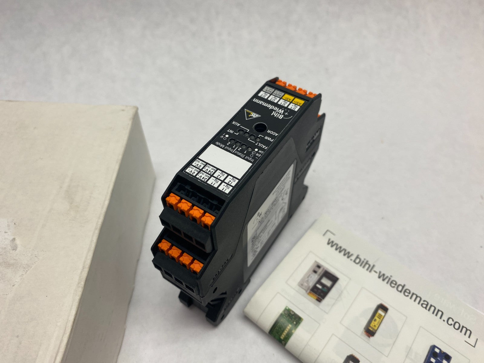 Bihl+Wiedemann BWU1897 AS-i Analog Module, 2 Analog Inputs 13880 - Maverick Industrial Sales