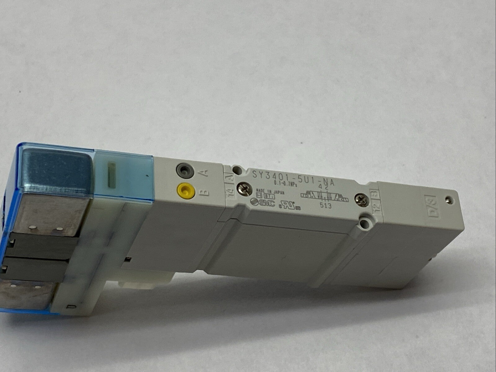 SMC SY3401-5U1-NA Pneumatic 5-Port Solenoid Valve 24VDC - Maverick Industrial Sales
