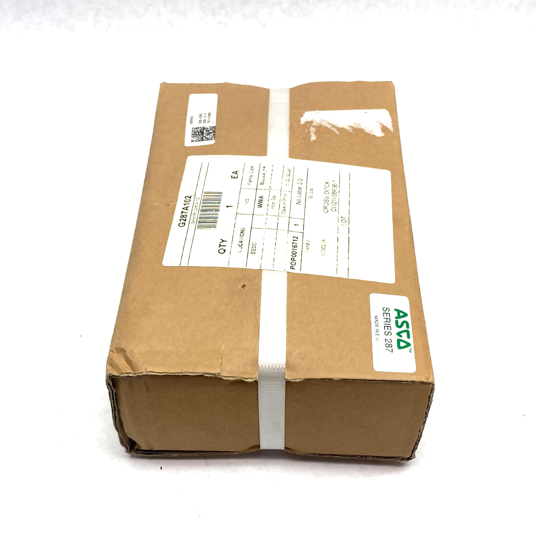 ASCO G287A102 Pressure Operated Coaxial Valve 0-40bar 287 Series - Maverick Industrial Sales