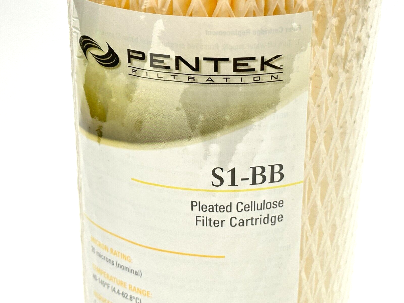 Pentek S1-BB 20 Micron Sediment Water Filter - Maverick Industrial Sales