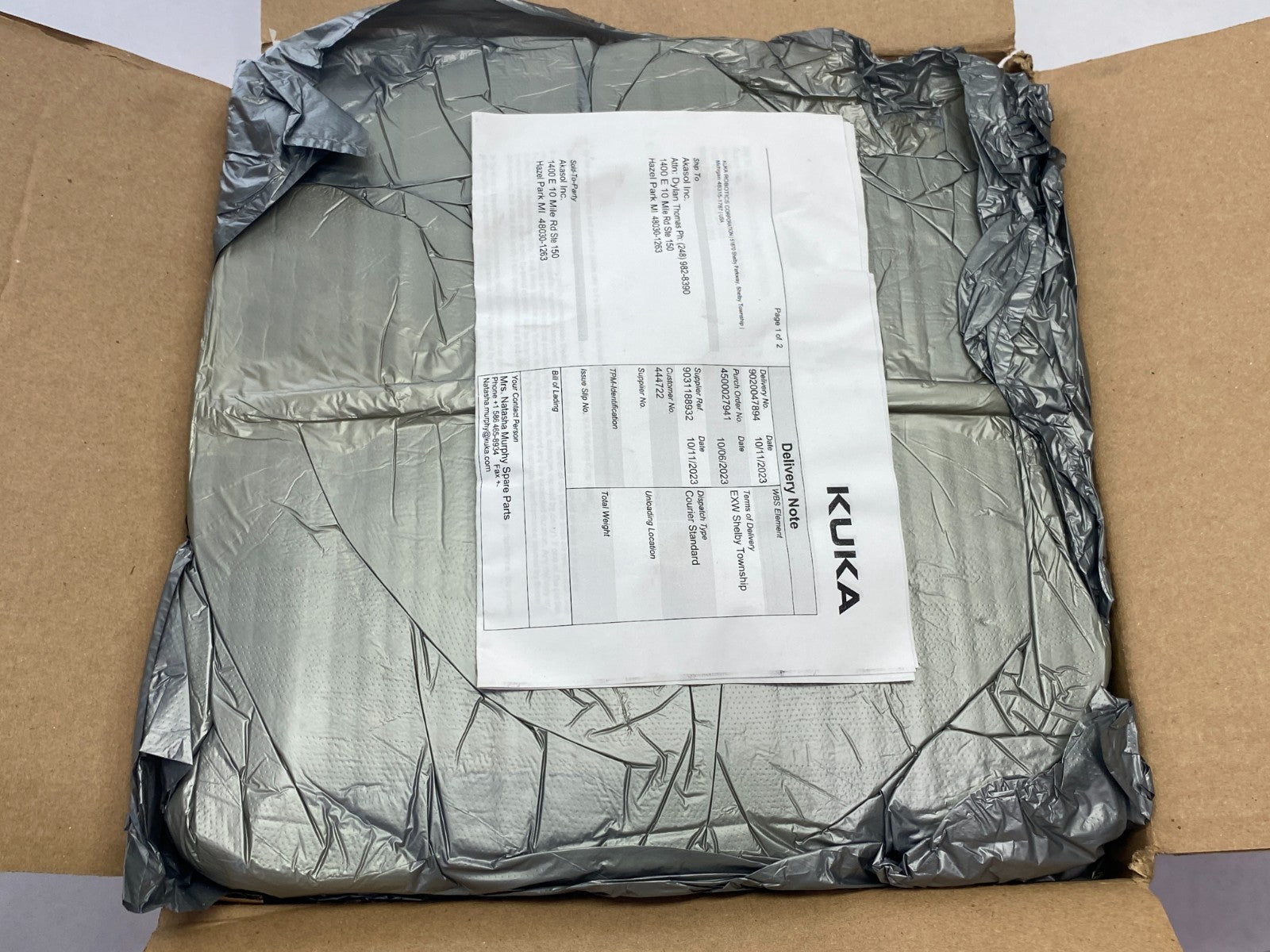 Kuka 316581 smartPAD Pendant Extension Cable 10m Length 00-316-581 - Maverick Industrial Sales