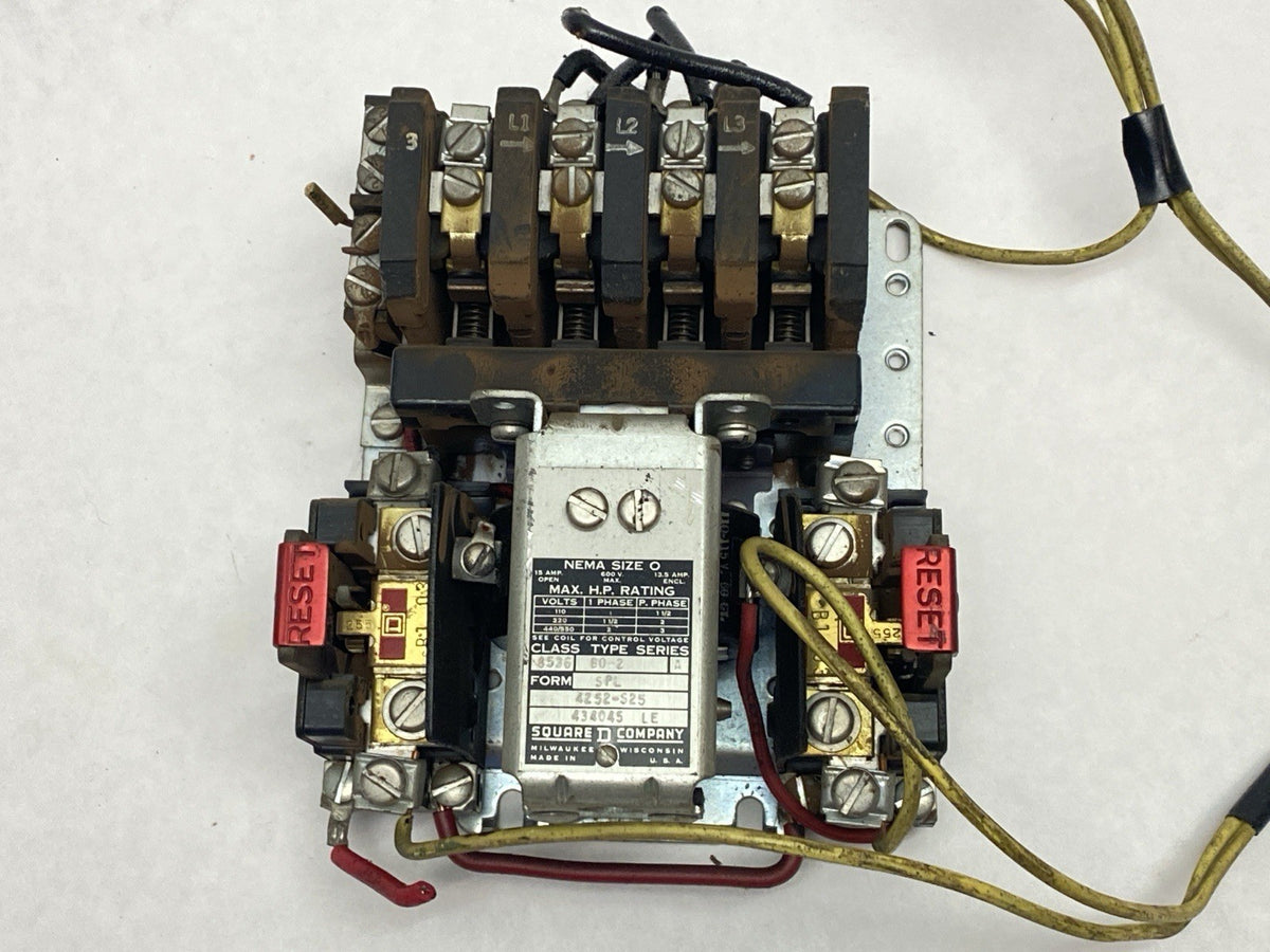 4252-S25 434045 LE | Square D Class 8536 Type B0-2 Series A Circuit Breaker - For parts or not working - Maverick Industrial Sales