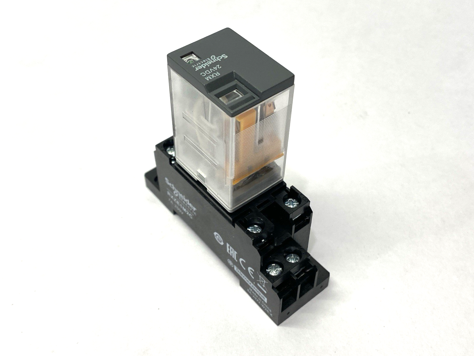 Schneider Electric RXZE1M2C Relay Base w/ RXM2LB2BD Relay 24VDC - Maverick Industrial Sales