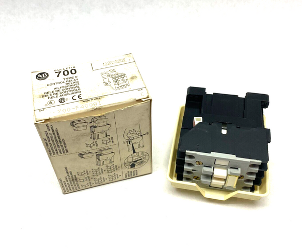 Allen Bradley 700-F400A1 Ser. C Type F Control Relay 110V-50Hz, 120V-60Hz - Maverick Industrial Sales