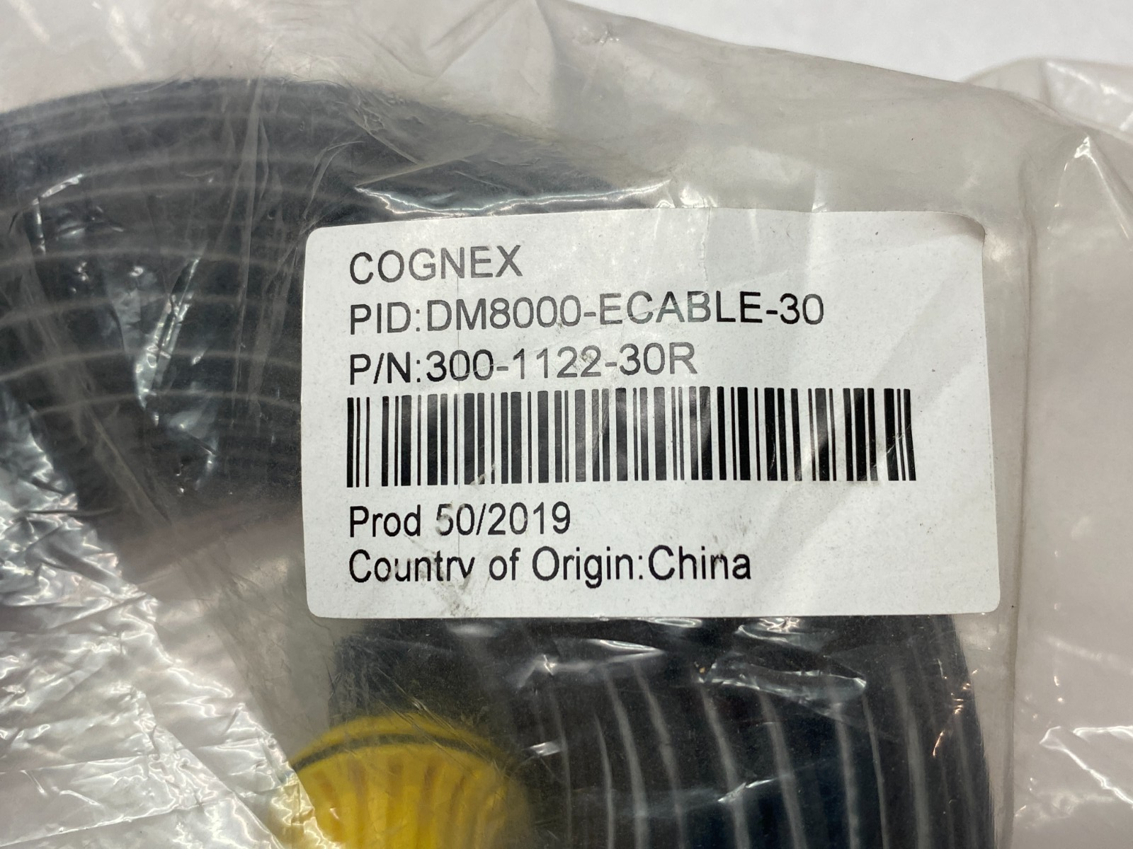 Cognex DM8000-ECABLE-30 Dataman Handheld Barcode Reader Cable 300-1122-30R - Maverick Industrial Sales