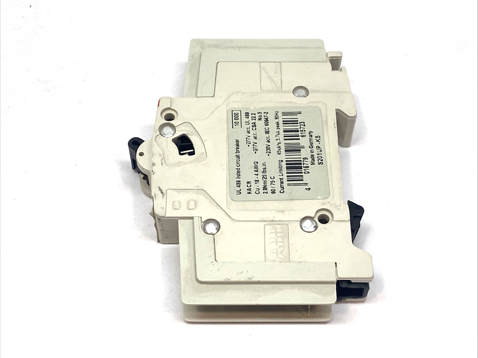 ABB S201UP-K5A Miniature Circuit Breaker 1P 5A 277V 50/60HZ - Maverick Industrial Sales