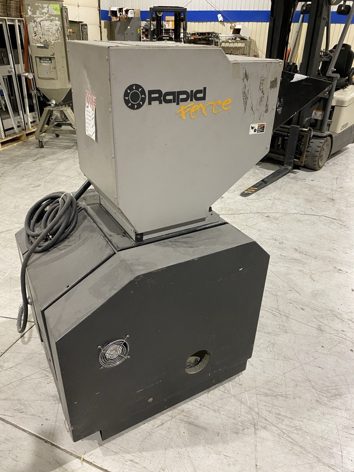 F-14 | Rapid Force Plastic Granulator 480V 3PH - Used - Maverick Industrial Sales